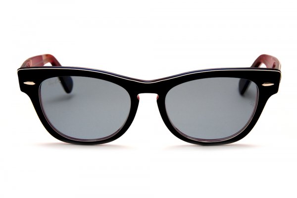   Ray-Ban Laramie RB4169-1078-62 Black/White Line/Texture/Blue