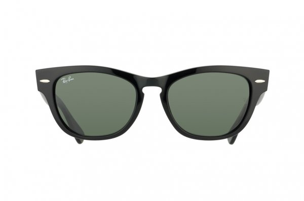   Ray-Ban Laramie RB4169-601 Black/Natural Green (G-15XLT)