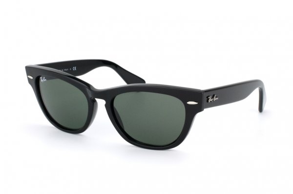   Ray-Ban Laramie RB4169-601 Black/Natural Green (G-15XLT)