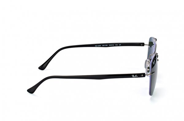   Ray-Ban LightRay Active Lifestyle RB4280-601-9A Black | Poly Grey/Green Polarized