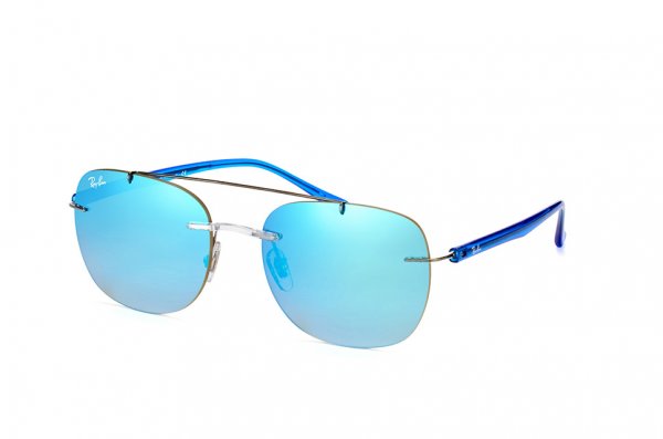   Ray-Ban LightRay Active Lifestyle RB4280-6289-B7 Silver / Blue | Gradient Blue