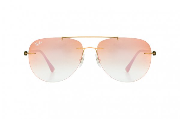   Ray-Ban LightRay Active Lifestyle RB8059-155-B9 Dark Arista / Brown| Pink/ Ligh Brown