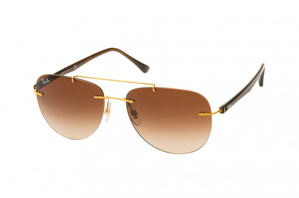   Ray-Ban LightRay Active Lifestyle RB8059-157-13 Bronze / Brown | Faded Light Brown