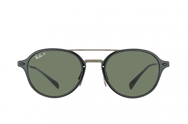   Ray-Ban LightRay RB4287-601-9A Black | Natural Green Polarized