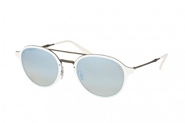   Ray-Ban LightRay RB4287-671-B8 White | Light Brown