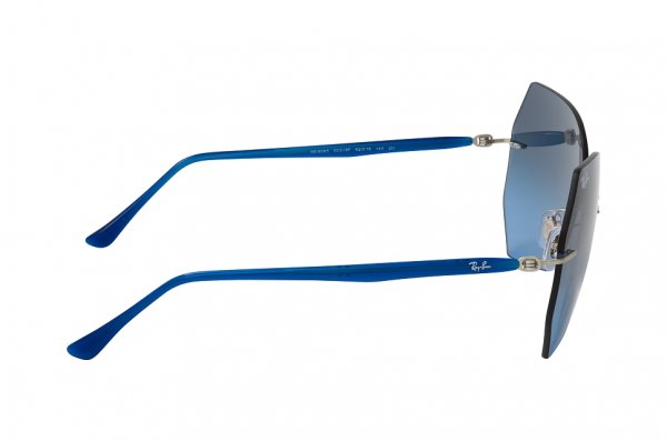   Ray-Ban LightRay RB8065-003-8F Silver / Blue | Blue Gradient