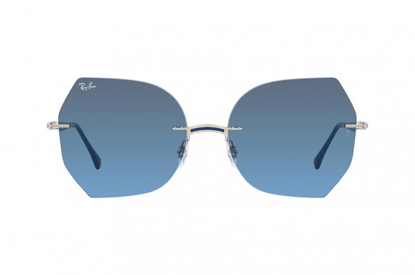   Ray-Ban LightRay RB8065-003-8F Silver / Blue | Blue Gradient