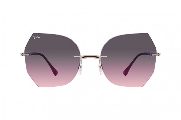   Ray-Ban LightRay RB8065-003-H9 Silver / Pink | Pink Gradient