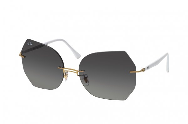   Ray-Ban LightRay RB8065-157-11 Arista / White | Grey Gradient