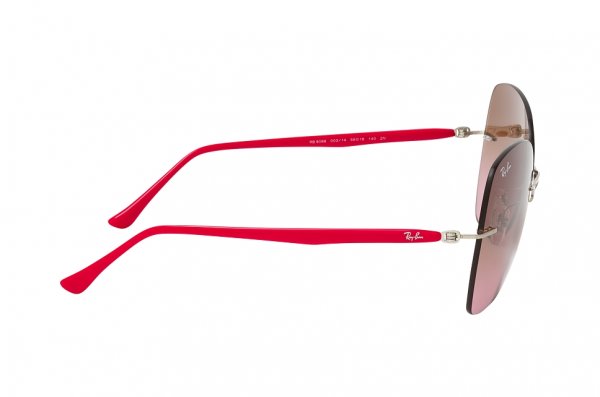   Ray-Ban LightRay RB8066-003-14 Red | Violet Gradient 