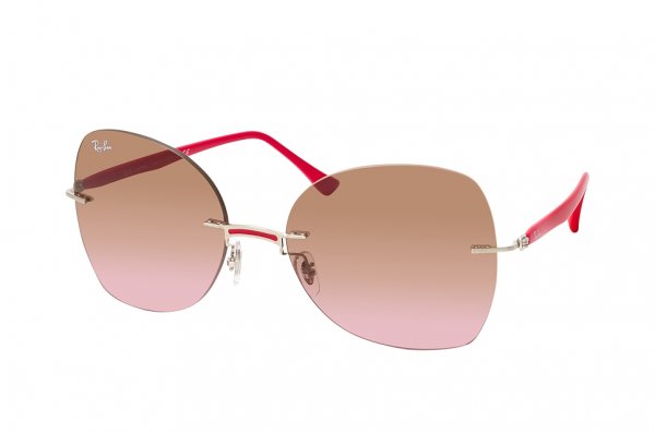   Ray-Ban LightRay RB8066-003-14 Red | Violet Gradient 