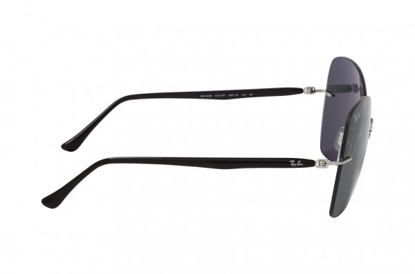   Ray-Ban LightRay RB8066-003-81 Black | Dark Grey Polarized