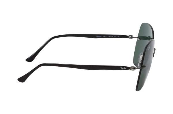   Ray-Ban LightRay RB8066-154-71 Black | Natural Green