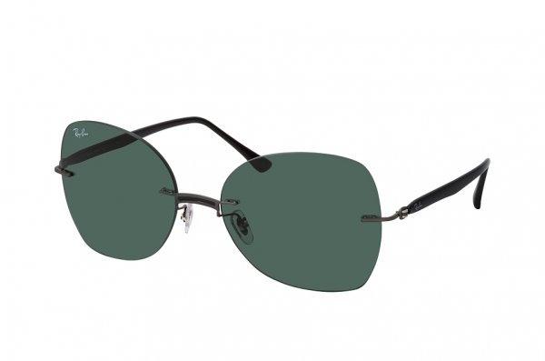   Ray-Ban LightRay RB8066-154-71 Black | Natural Green