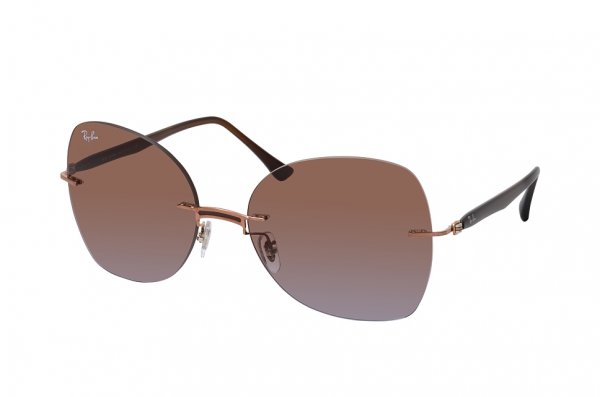   Ray-Ban LightRay RB8066-155-68 Brown | Brown Gradient 