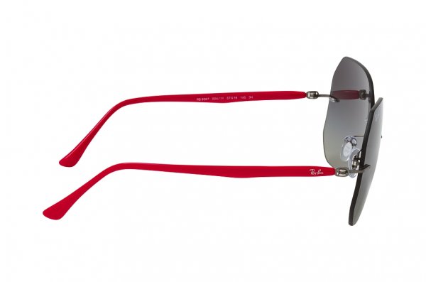   Ray-Ban LightRay RB8067-004-11 Red | Grey Gradient 