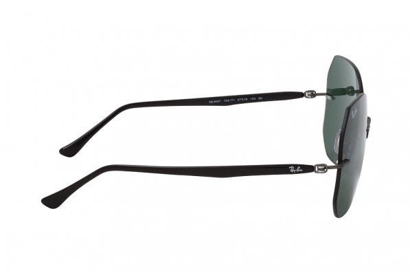   Ray-Ban LightRay RB8067-154-71 Black | Natural Green