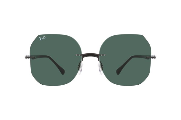   Ray-Ban LightRay RB8067-154-71 Black | Natural Green