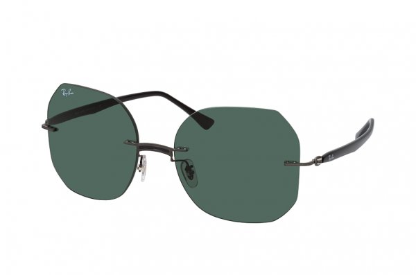   Ray-Ban LightRay RB8067-154-71 Black | Natural Green