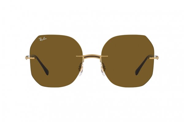   Ray-Ban LightRay RB8067-157-73 Dark Brown | Natural Brown 