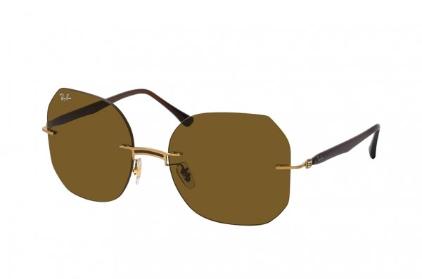   Ray-Ban LightRay RB8067-157-73 Dark Brown | Natural Brown 