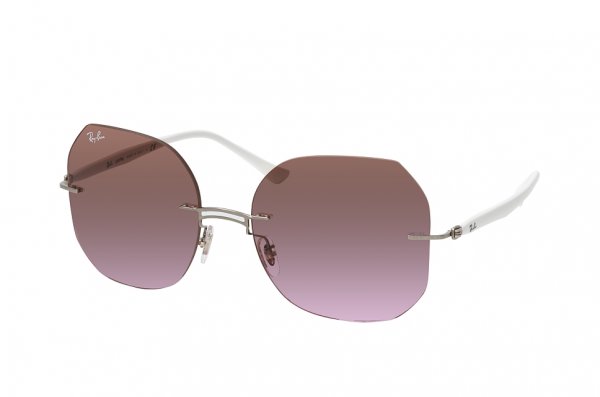   Ray-Ban LightRay RB8067-159-14 White | Violet Gradient 