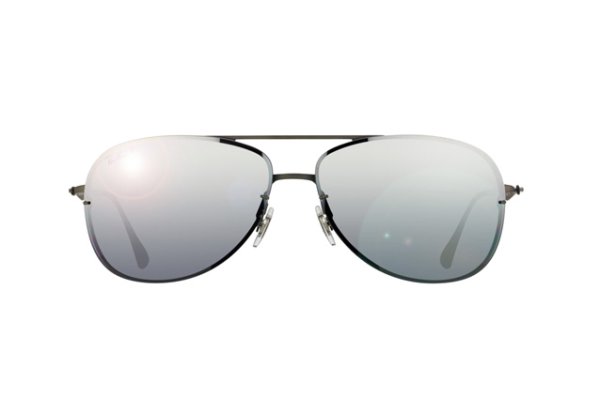   Ray-Ban LightRay Titanium RB8052-154-82 Matt Gunmeal| Polar Grey GSM Polarized P3
