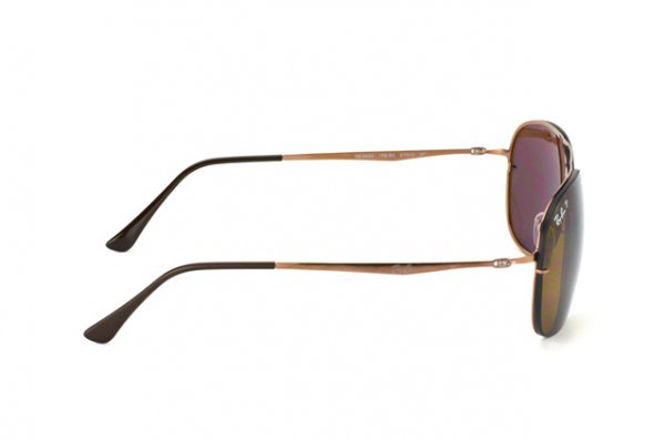   Ray-Ban LightRay Titanium RB8052-158-83 Bronze | APX Brown Polarized P3