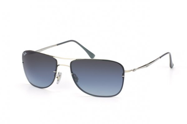   Ray-Ban LightRay Titanium RB8054-159-8G Light Grey | Grey Gradient