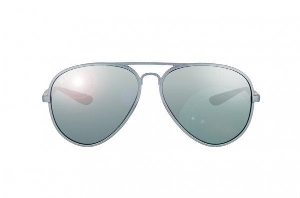   Ray-Ban Liteforce Aviator RB4180-6017-88 Matte Grey | Grey Silver Mirror