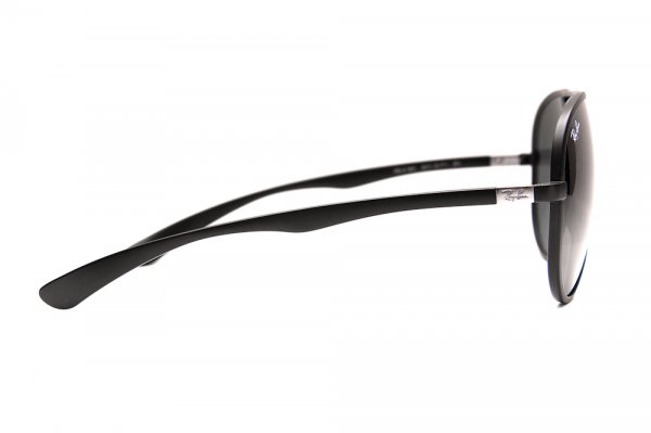 Sunglasses Ray-Ban Liteforce Aviator RB4180-601S-71 Matt black | Poly Grey/Green