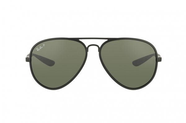 Sunglasses Ray-Ban Liteforce Aviator RB4180-601S-9A Matt Black | APX Grey/Green Polarized