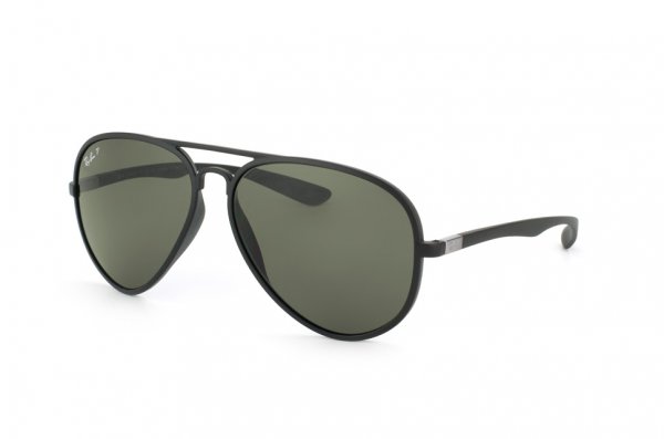 Sunglasses Ray-Ban Liteforce Aviator RB4180-601S-9A Matt Black | APX Grey/Green Polarized