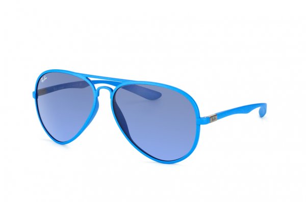 Sunglasses Ray-Ban Liteforce Aviator RB4180-6084-8F Light Blue | Gradient Blue