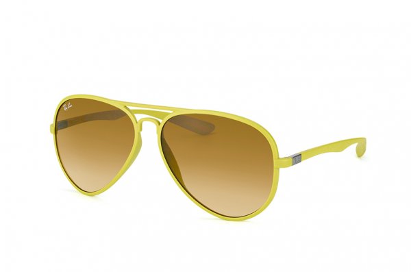 Sunglasses Ray-Ban Liteforce Aviator RB4180-6085-2L Yellow | Brown Yellow Gradient