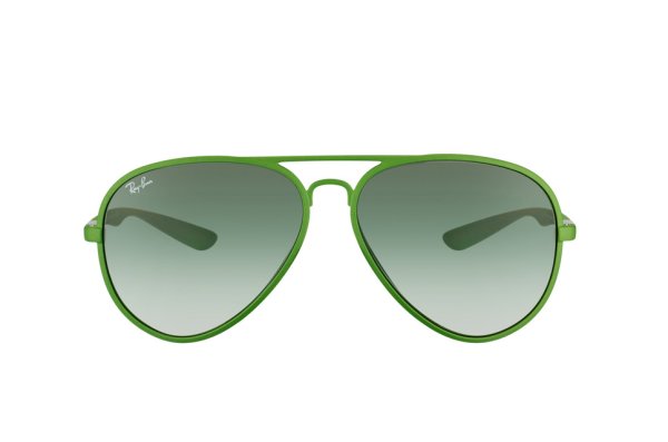 Sunglasses Ray-Ban Liteforce Aviator RB4180-6086-8E Green | APX Gradient Green