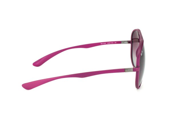 Sunglasses Ray-Ban Liteforce Aviator RB4180-6087-4Q Lilac | Violet Faded Grey