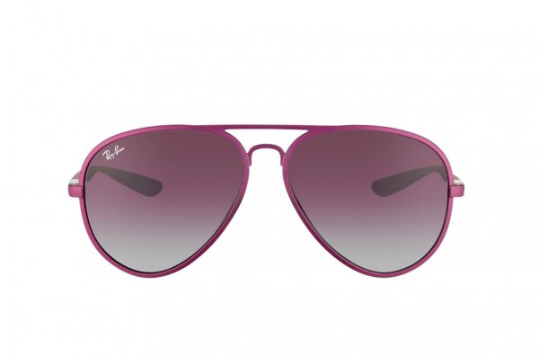 Sunglasses Ray-Ban Liteforce Aviator RB4180-6087-4Q Lilac | Violet Faded Grey