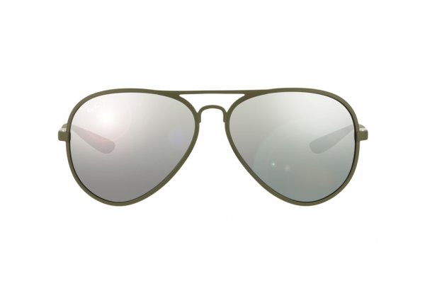 Sunglasses Ray-Ban Liteforce Aviator RB4180-882-82 Military Green | Polar Grey GSM Polarized P3