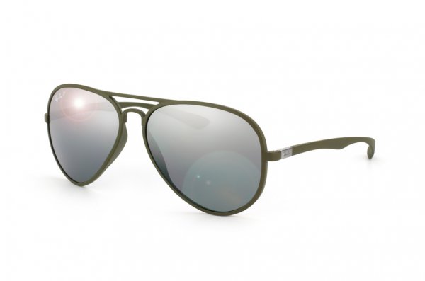 Sunglasses Ray-Ban Liteforce Aviator RB4180-882-82 Military Green | Polar Grey GSM Polarized P3