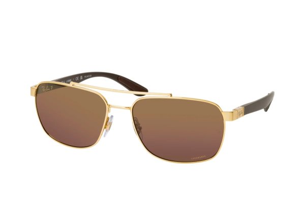   Ray-Ban Liteforce Chromance RB3701-001-6B Arista | Brown Mirror Polarized