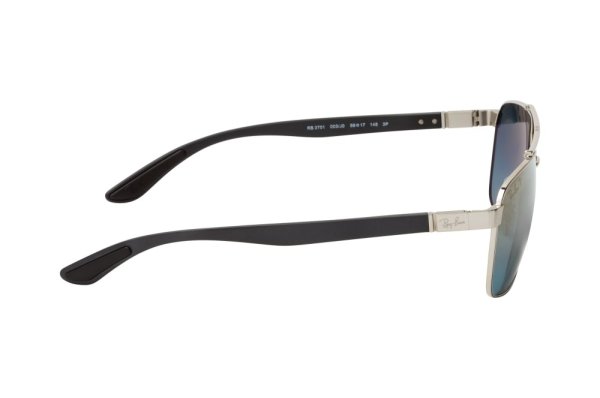   Ray-Ban Liteforce Chromance RB3701-003-J0 Silvet / Black | Grey Gradient Polarized