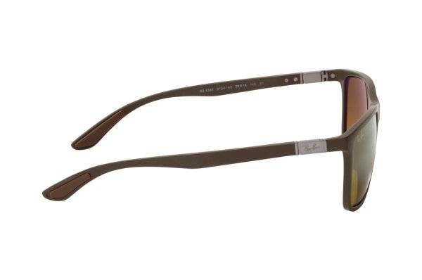   Ray-Ban Liteforce Chromance RB4385-6124-A3 Matt Brown | Brown Polarized
