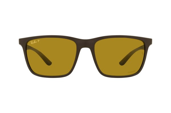   Ray-Ban Liteforce Chromance RB4385-6124-A3 Matt Brown | Brown Polarized