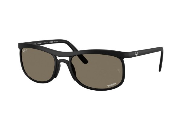   Ray-Ban Liteforce Chromance RB4452CH-601S-87 Matt Black | Dark Grey Polarized