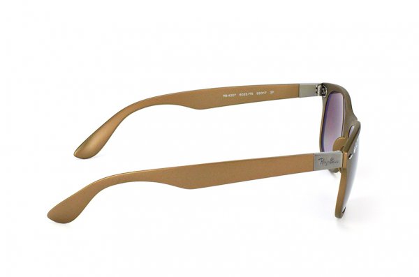   Ray-Ban Liteforce New Wayfarer RB4207-6033-T5 Brown | Brown Gradient Polarized