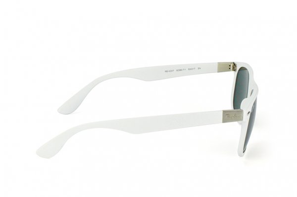   Ray-Ban Liteforce New Wayfarer RB4207-6096-71 White | Grey/Green