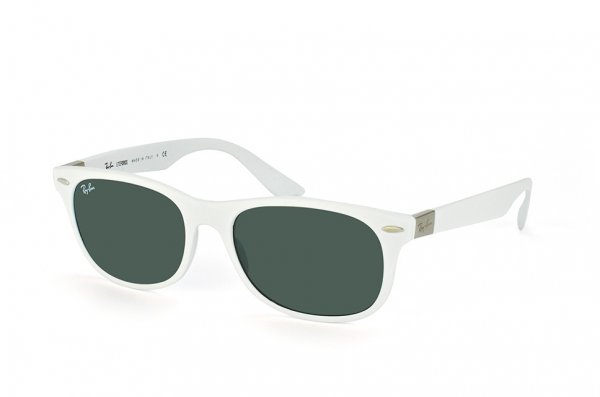   Ray-Ban Liteforce New Wayfarer RB4207-6096-71 White | Grey/Green