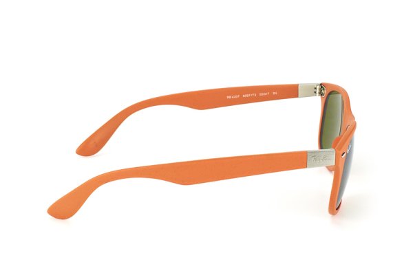   Ray-Ban Liteforce New Wayfarer RB4207-6097-73 Orange | Brown