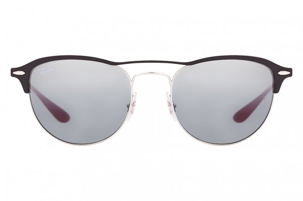   Ray-Ban Liteforce RB3596-9091-88 Black / Red | Grey Mirror Gradient